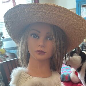 Chic Straw Sun Hat by The Scala collection